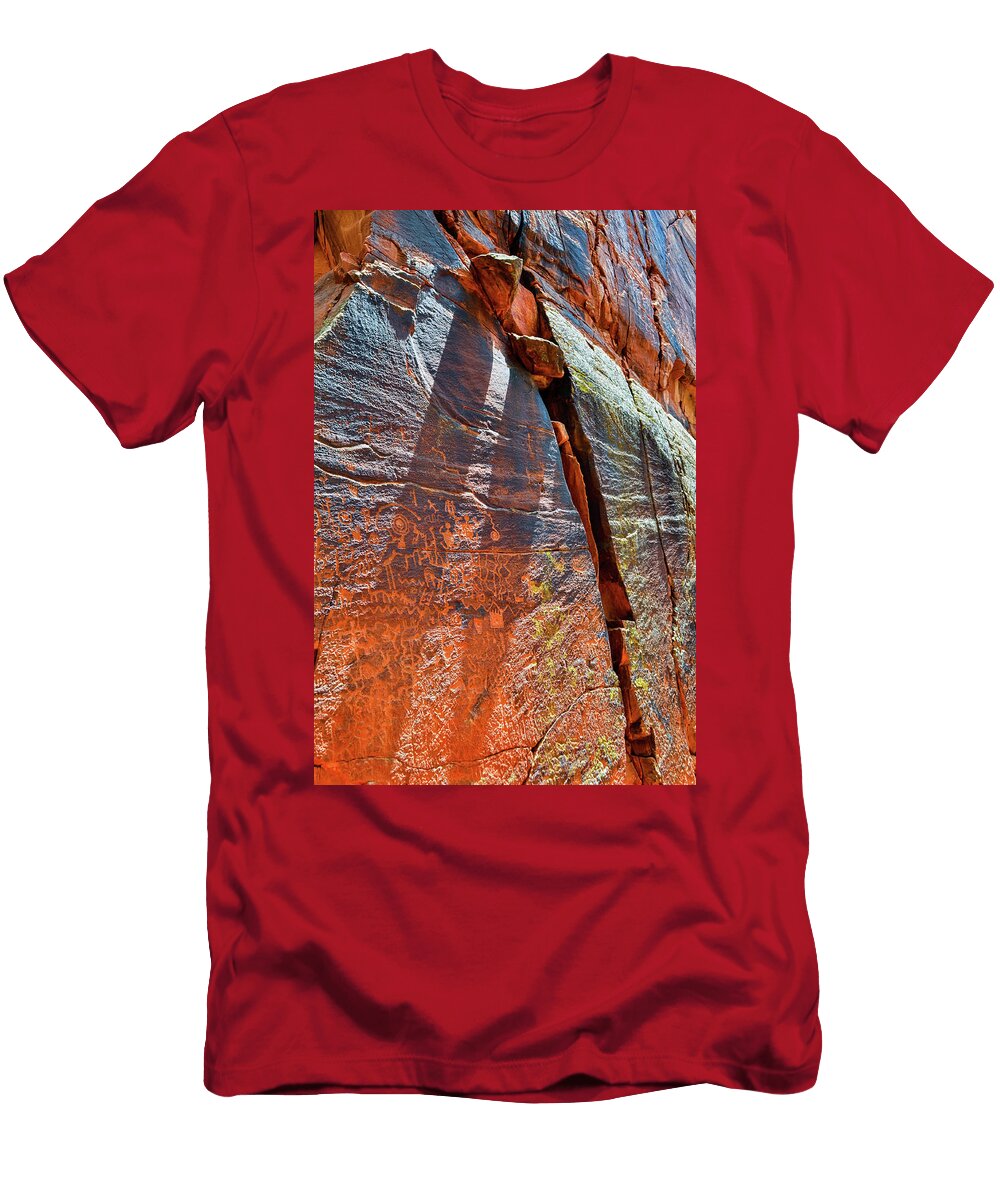 V Bar V Petroglyph Calendar Landscape Kyle Hanson T-Shirt