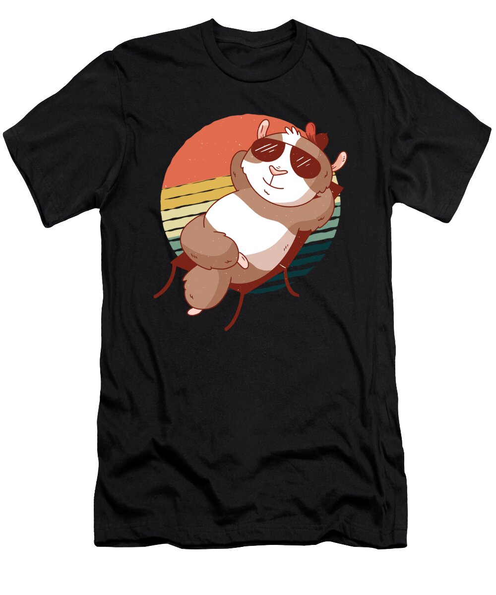 Vacation Hamster Retro Beach Hipster Sun Sea Gift Thomas Larch T-Shirt