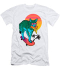 Vaporwave Coyote Cameron Walter T-Shirt