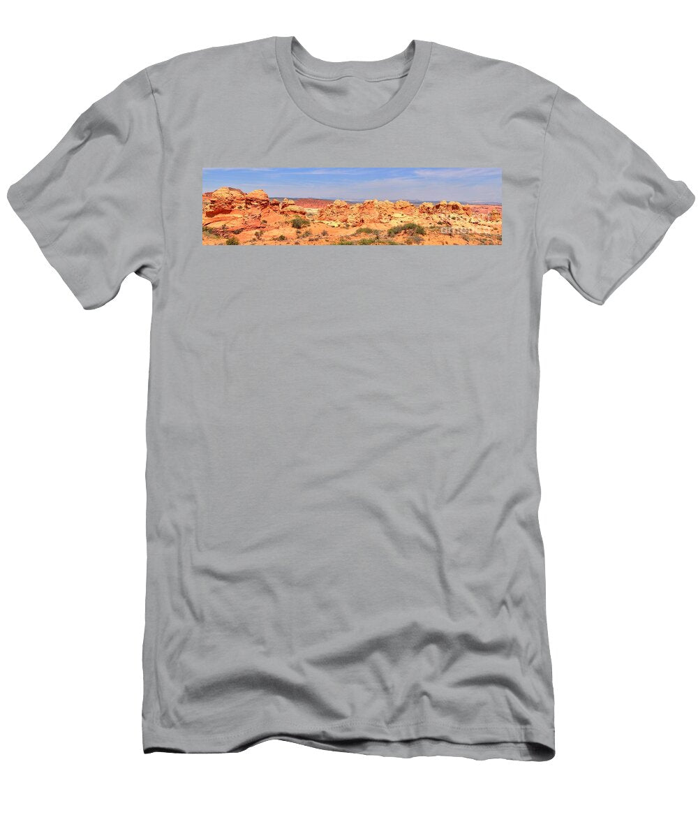 Vermilion Cliffs Landscape Panorama Adam Jewell T-Shirt