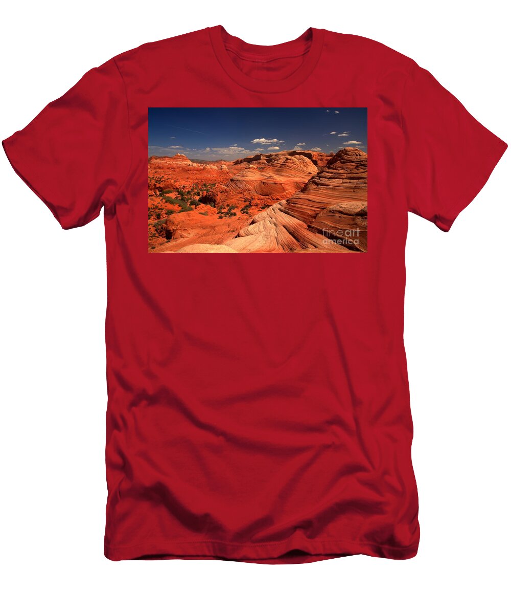 Vermilion Cliffs Rugged Landscape Adam Jewell T-Shirt