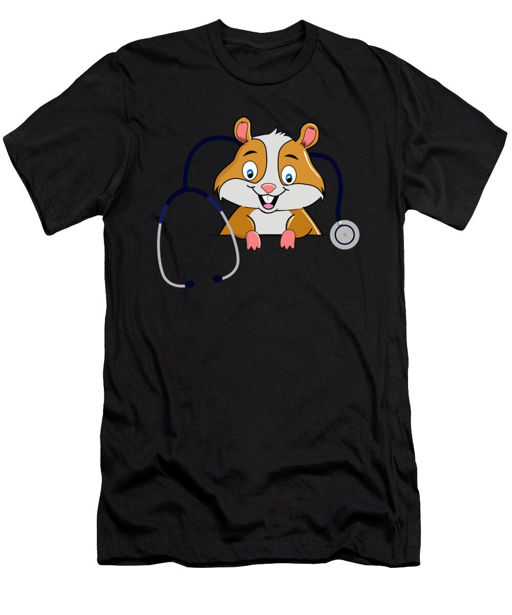Veterinarian Cute Veterinary Hamster Physician Vet Gift Jan Deelmann T-Shirt