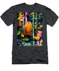 Vibrant Beaver in Colorful Forest Olfactoart Studio T-Shirt