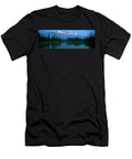 View of Beaver Pond Mount Lawrence Panoramic Images T-Shirt