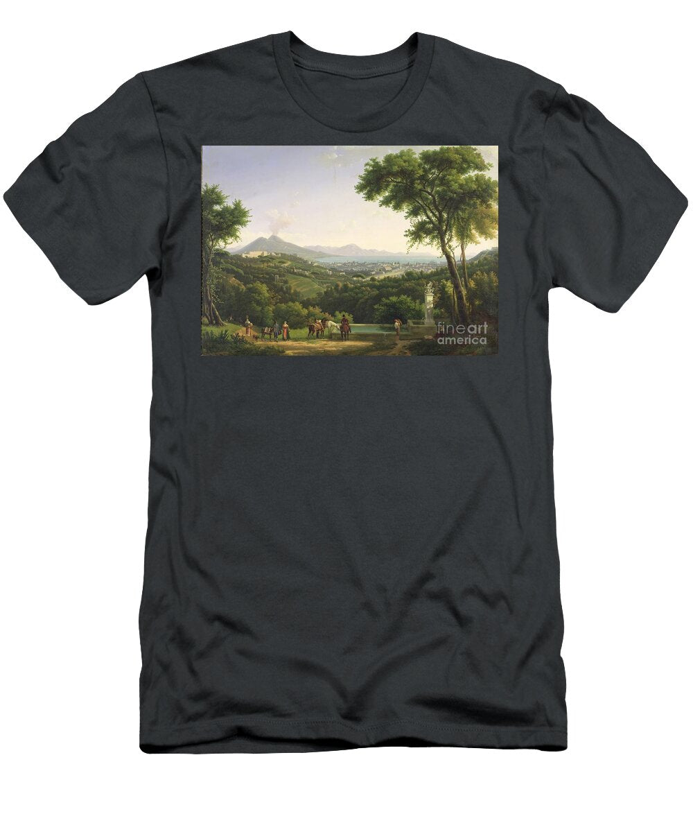 View of Naples From Capodimonte 1813 Alexandre Hyacinthe Dunouy T-Shirt
