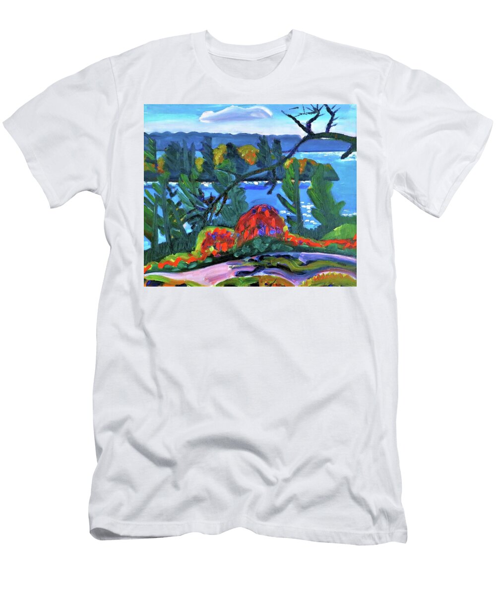 View of the Needles Eye From Fernbank Digital Remastered Edition Prudence Heward T-Shirt