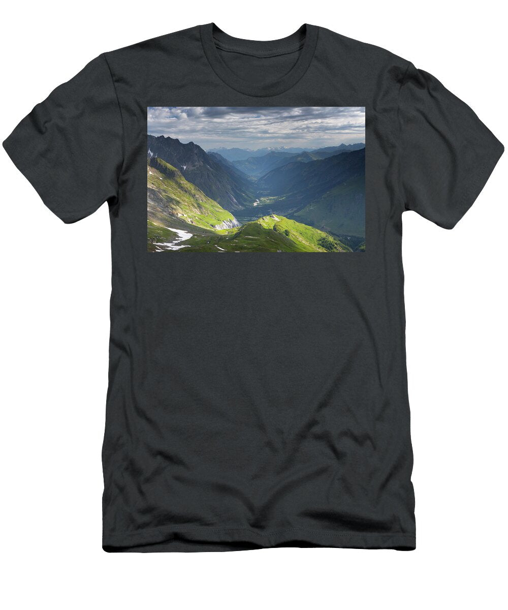View Over the Swiss Val Ferret Menno Boermans T-Shirt