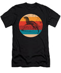 Vintage Otter Lover Retro Style Silhouette Gift Art Grabitees T-Shirt