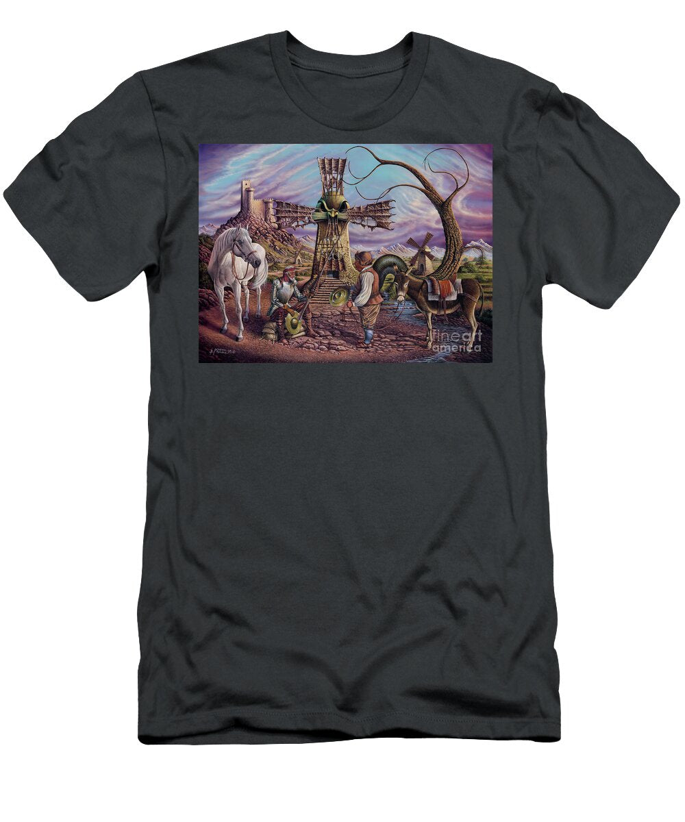 Visiones De Don Quijote Ricardo Chavez Mendez T-Shirt