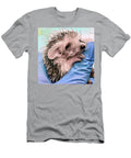 Volunteer Feeds and Orphaned Hedgehog Aj7 Humorous Quotes T-Shirt