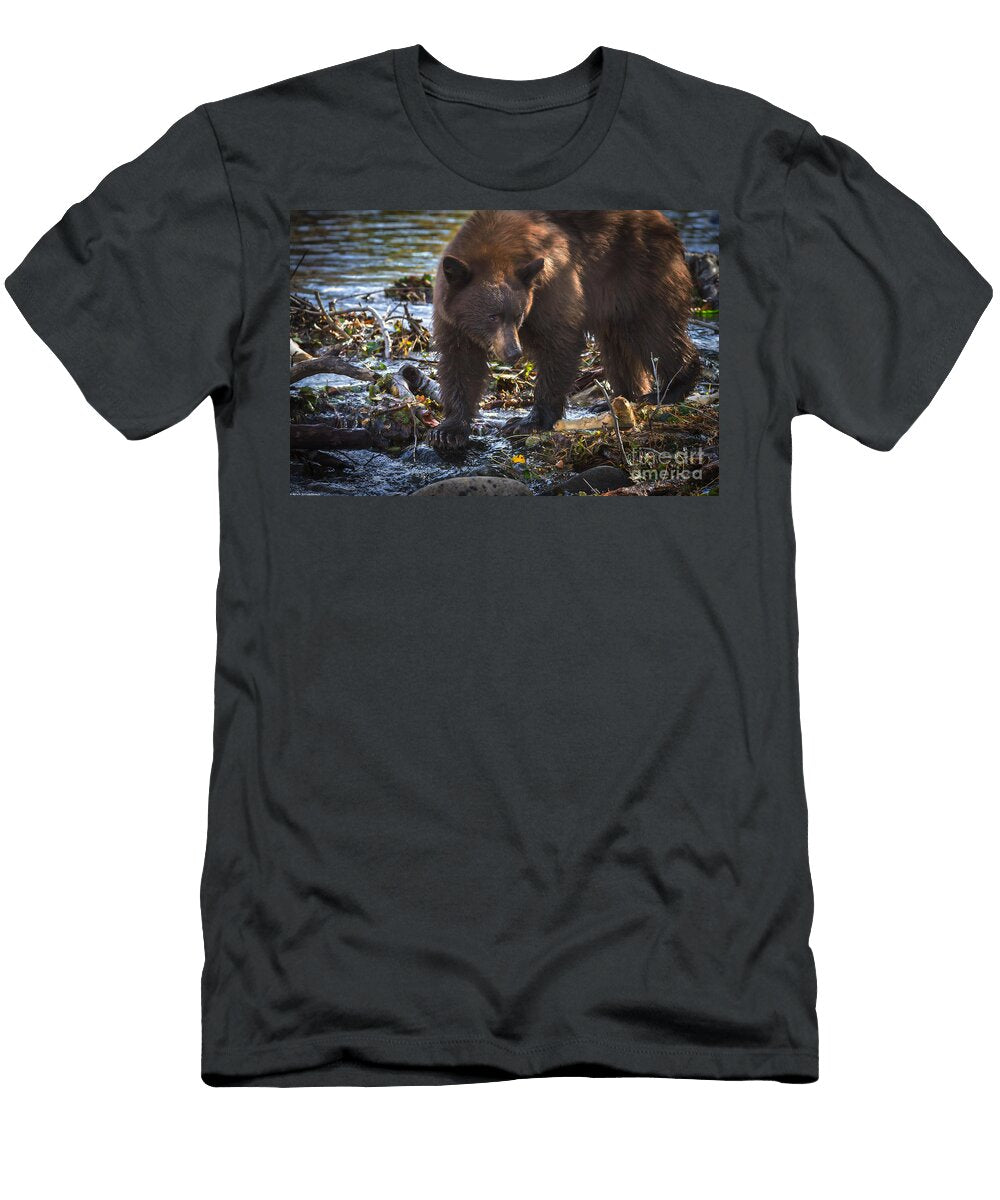 Waiting for the Fish to Come Mitch Shindelbower T-Shirt