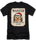 Wanted for Cookies and Chaos Funny Hedgehog Zyneu Gangd T-Shirt