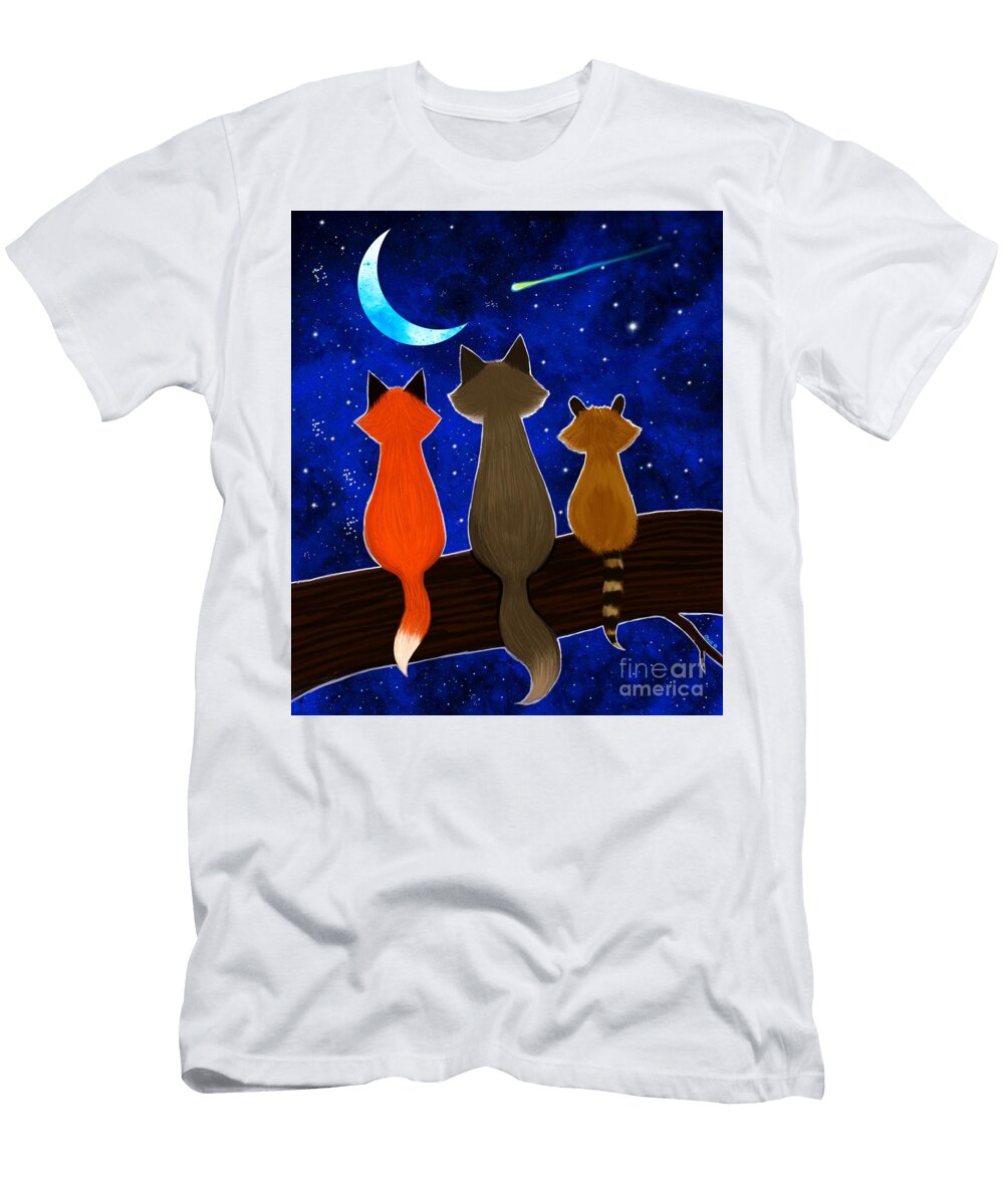 Watching the Stars Nick Gustafson T-Shirt
