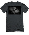 Water on Bok Choy in Black and White Greg Mimbs T-Shirt