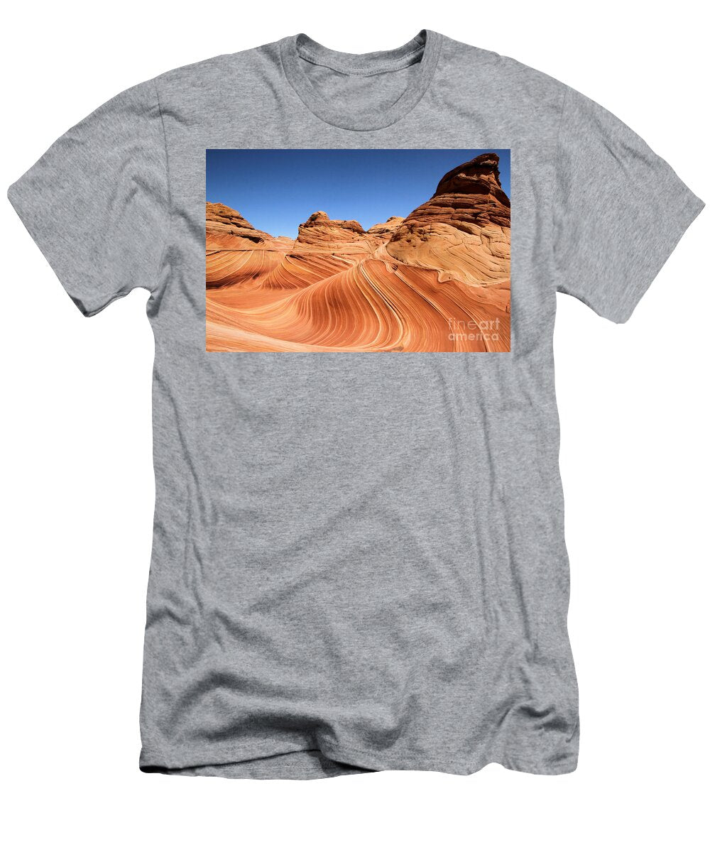 Waves Under Buttes Adam Jewell T-Shirt