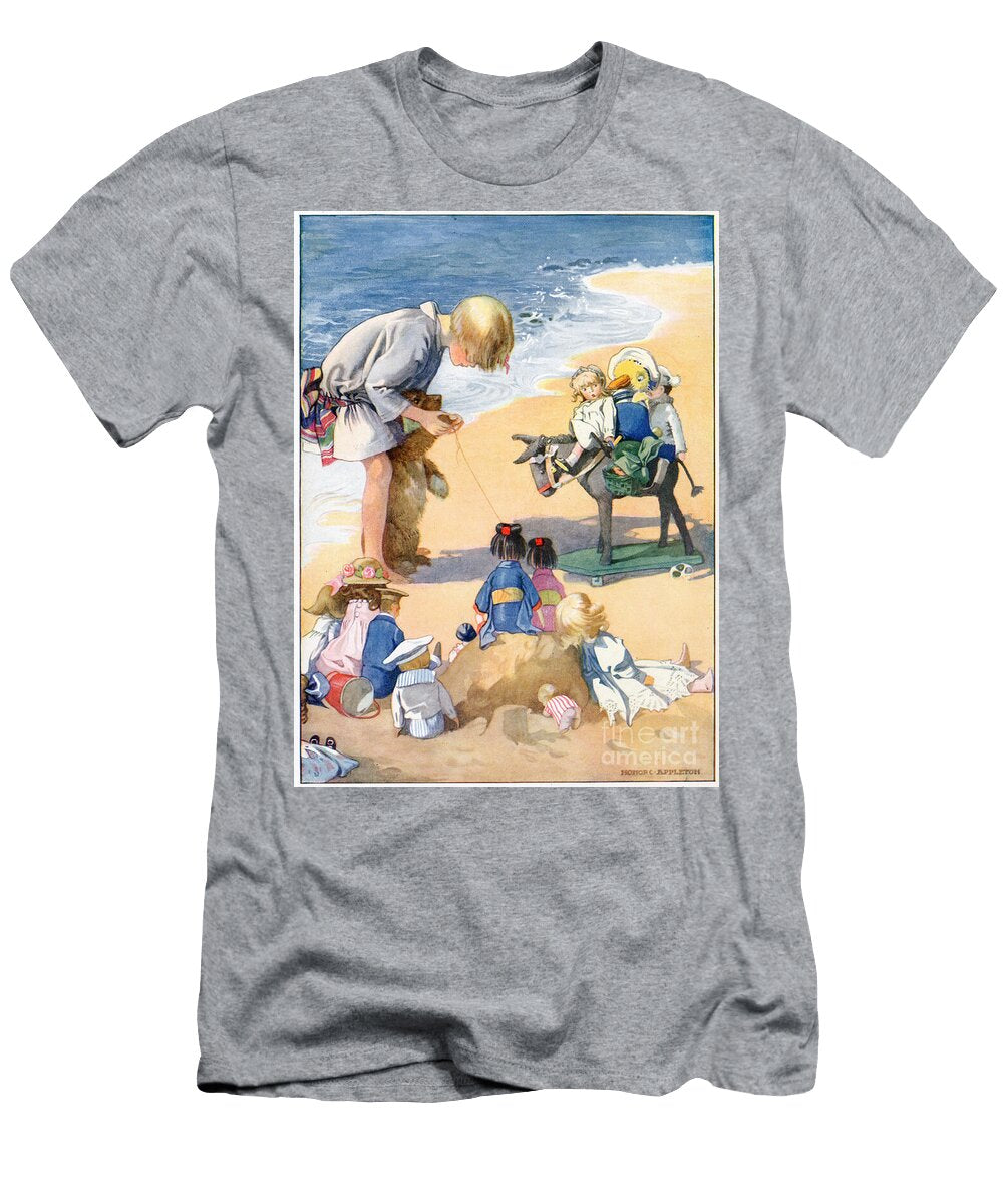 We Made Big Teddy Be the Donkey Boy Illustration From Josephine Is Busy By Hc Cradock Honor Charlotte Appleton T-Shirt
