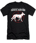 Weekends Are for Coyote Hunting Hunter Print Jacob Hughes T-Shirt