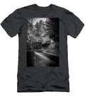 Wet Mountain Road in Black and White Chrystal Mimbs T-Shirt