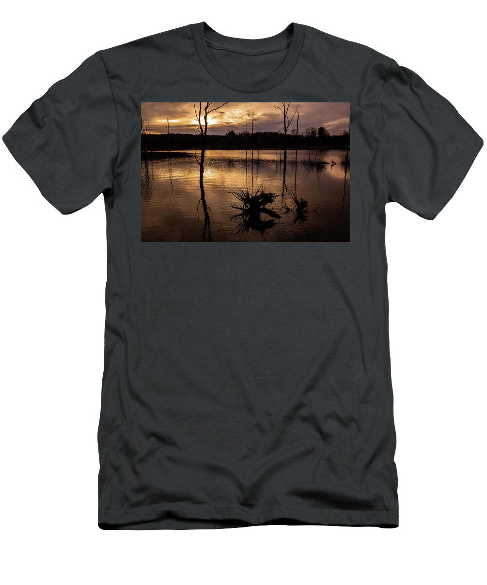 Wetland Silhouettes Dale Kincaid T-Shirt