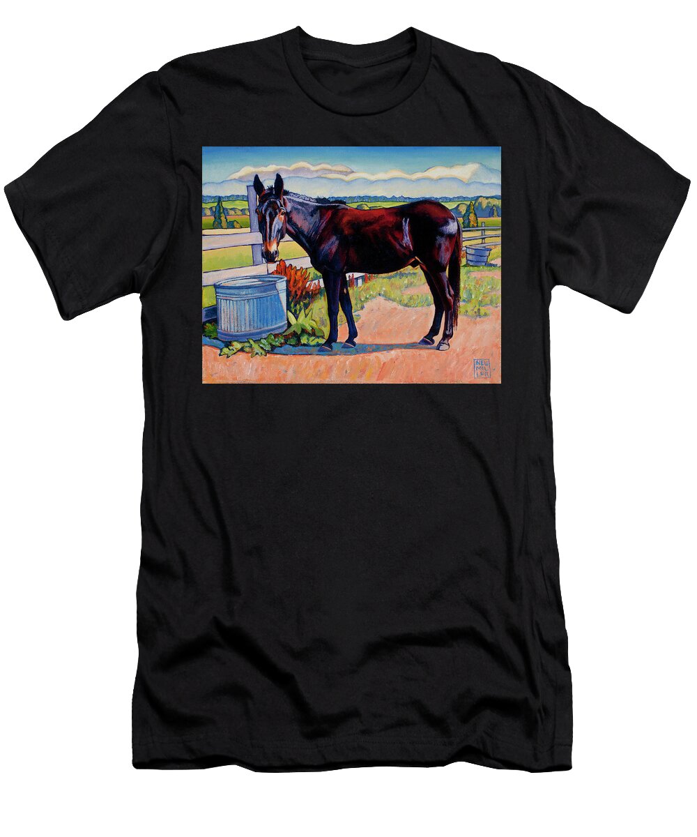 Wetting His Whistle Stacey Neumiller T-Shirt