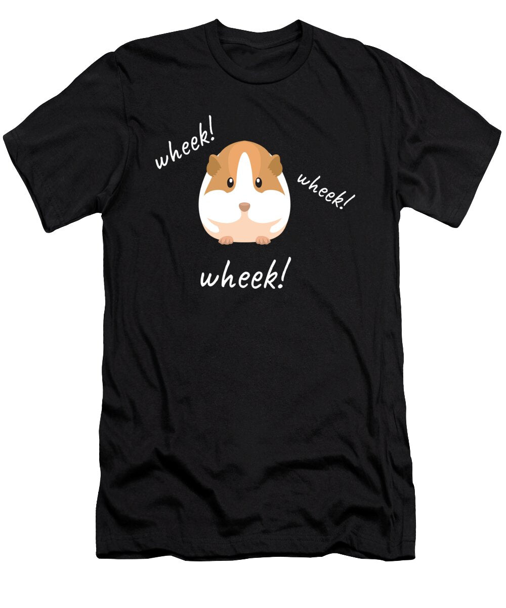 Wheek Wheek Rodent Guinea Pig Moon T-Shirt