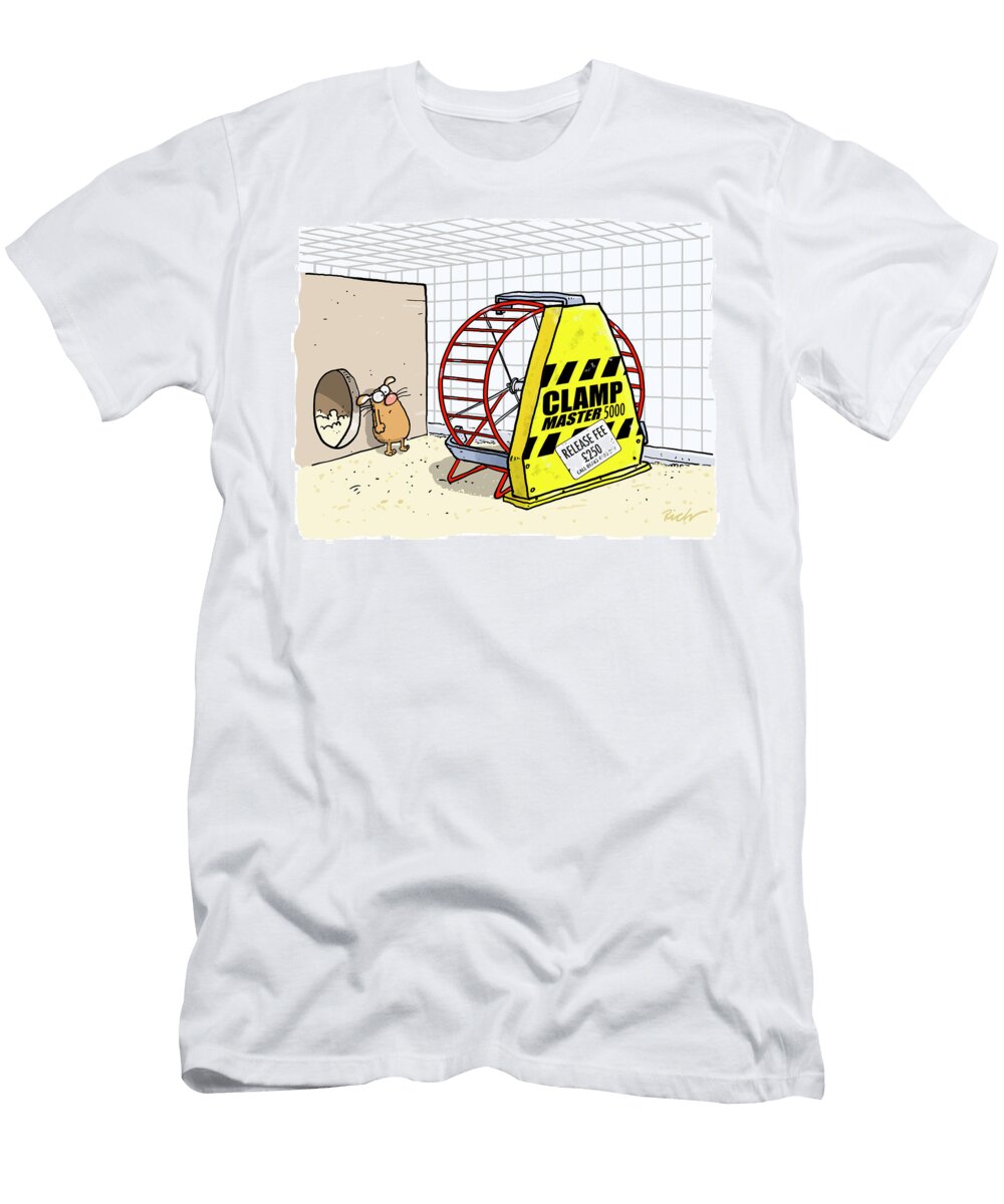 Wheel Clamped Richard Skipworth T-Shirt