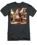 Whimsical Hedgehog Haircut Scene Grafititee S T-Shirt