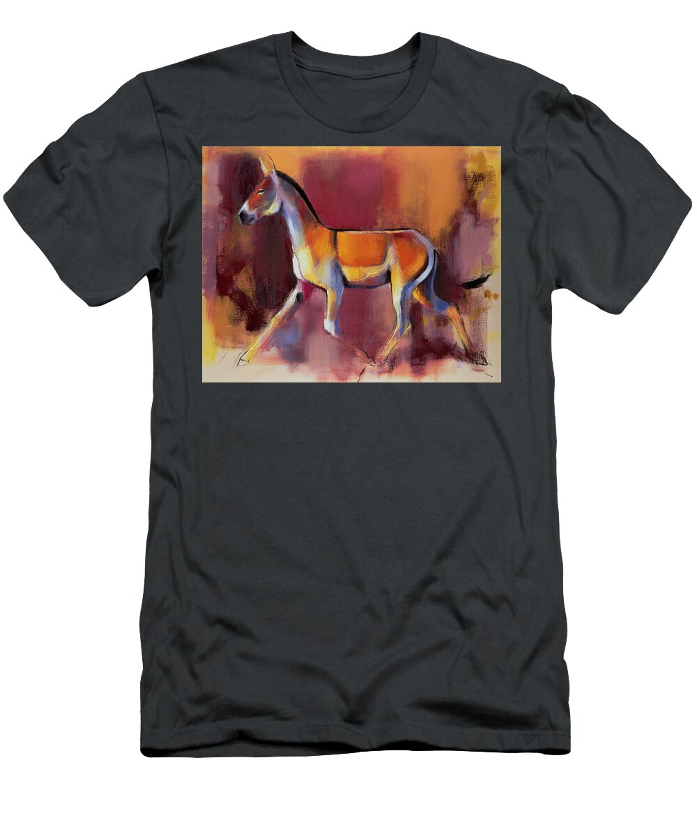 Wild Ass Rann of Kutch 1996 Oil on Canvas Mark Adlington T-Shirt