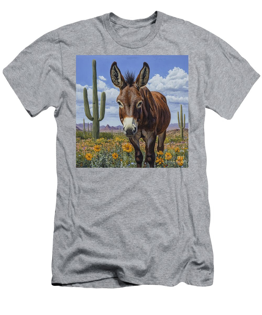Wild Burro in Spring Elisabeth Lucas T-Shirt
