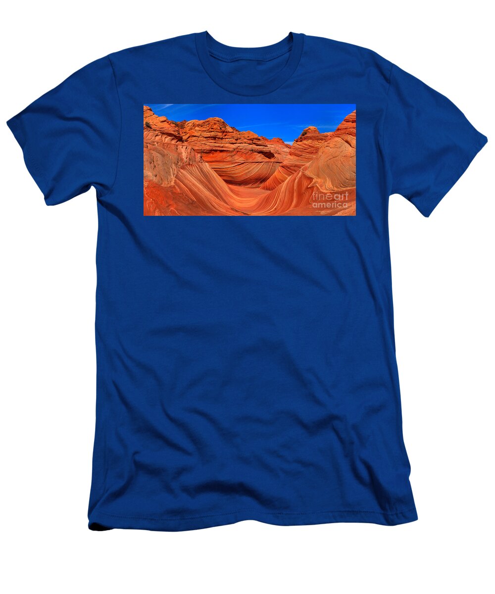 Wild Wave Wilderness Panorama Adam Jewell T-Shirt