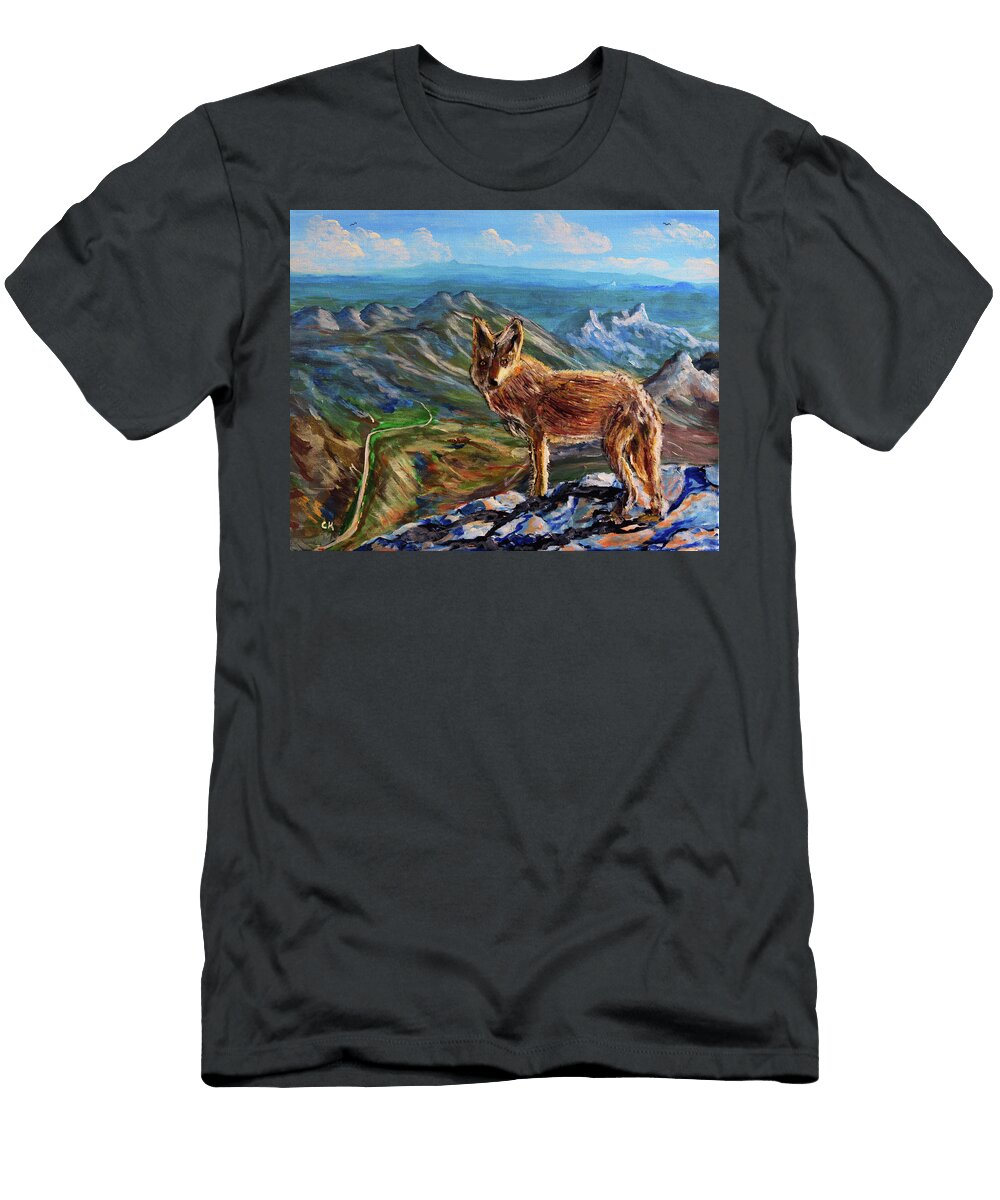 Windy Point Coyote Chance Kafka T-Shirt
