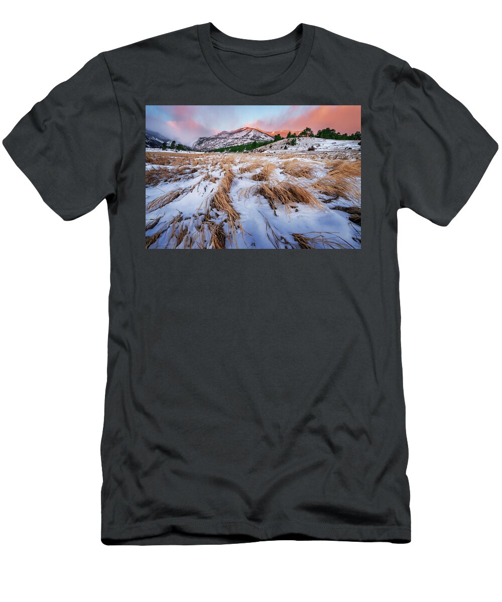 Winter on the Plain Rick Berk T-Shirt