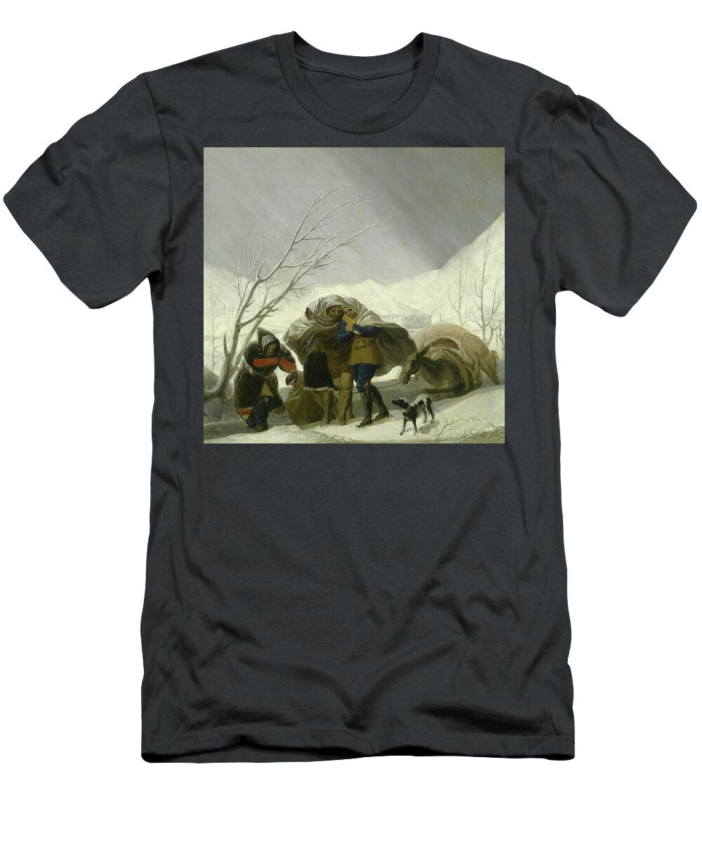 Winter Scene Goya T-Shirt