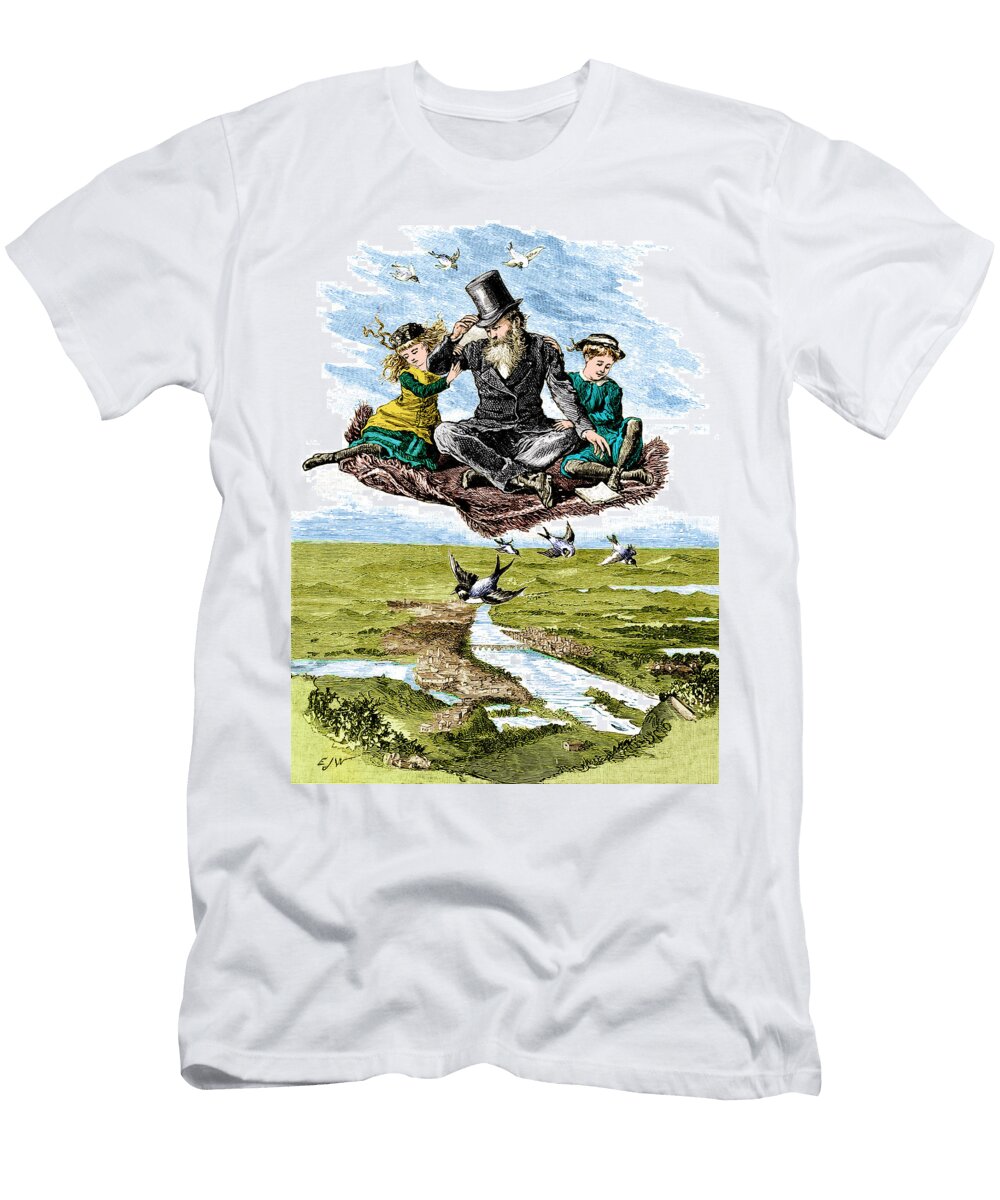 Wishing Carpet Childrens Fairy Science Source T-Shirt