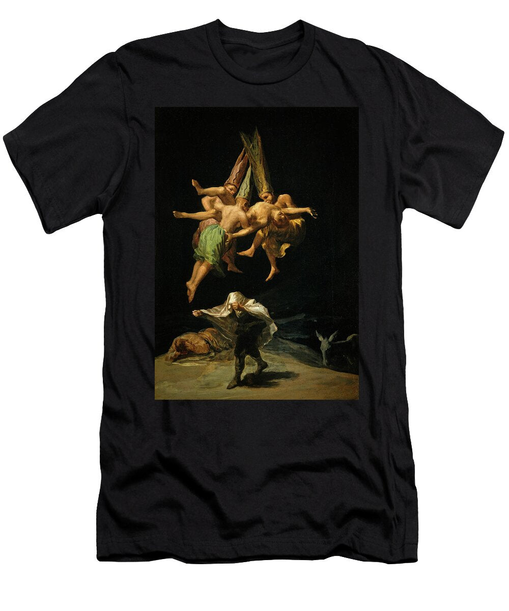 Witches Flight Francisco De Goya T-Shirt