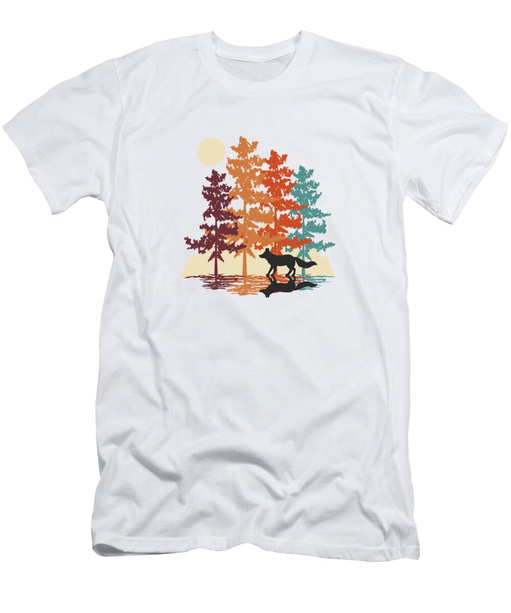 Wolf Forest Johnnie Art T-Shirt