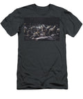 Wolf Pack on Rock Formation Julien T-Shirt