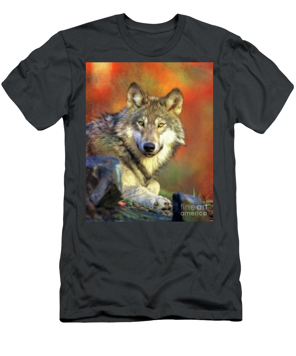 Wolf Sarah Kirk T-Shirt
