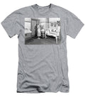 Woman Cutting a Homemade Cake Underwood Archives T-Shirt