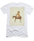Woman on Mule Carrying Jars Francisco Fierro T-Shirt