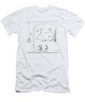 Woman to Couple in Living Room Michael Maslin T-Shirt