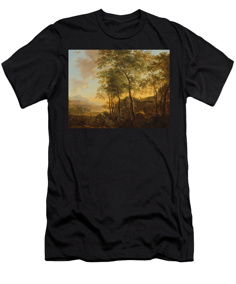 Wooded Hillside with a Vista Jan Both T-Shirt