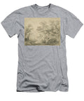 Wooded Landscape with Donkey and Figures Thomas Gainsborough T-Shirt
