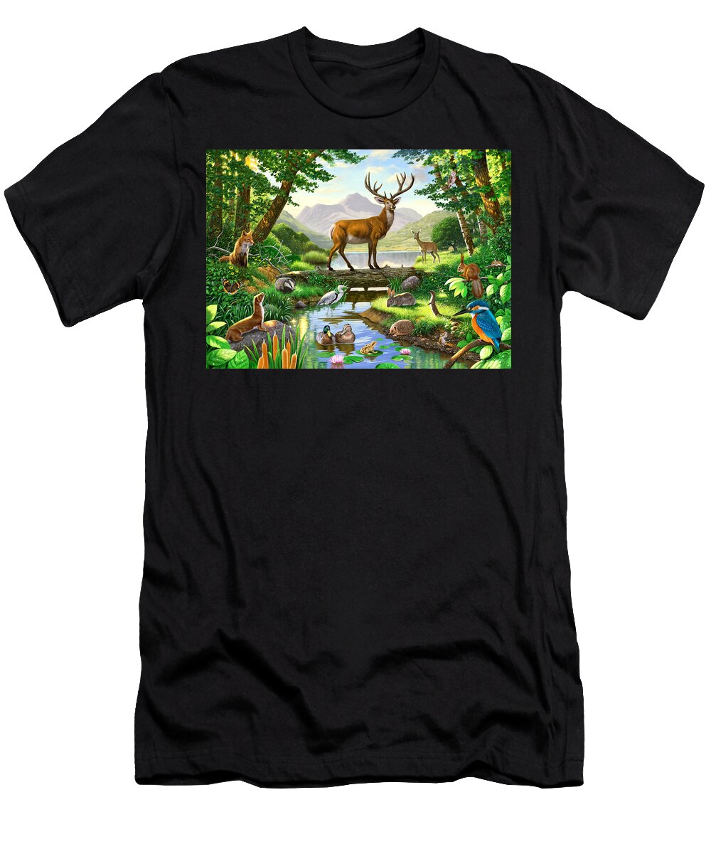 Woodland Harmony Chris Heitt T-Shirt
