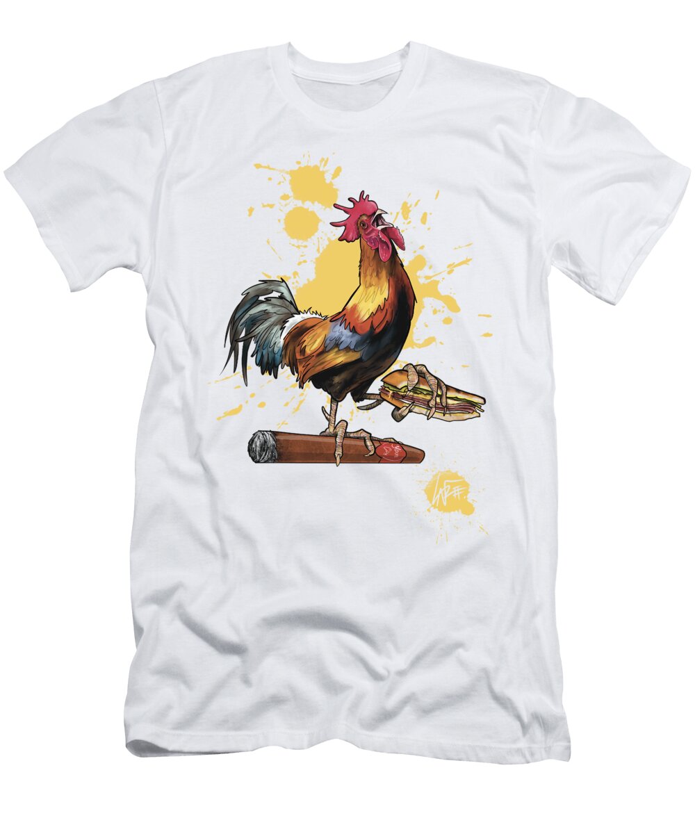 Ybor City Rooster John Lafree T-Shirt
