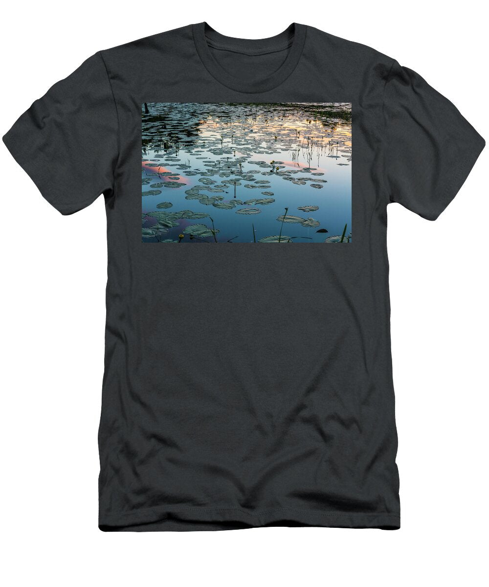 Yellow Pond Lillies Nuphar Lutea Fill Jerry Monkman T-Shirt