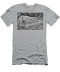 Yellowstone Coyote Scout Black and White Adam Jewell T-Shirt