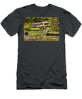 Yellowstone Coyote Wandering Along Adam Jewell T-Shirt