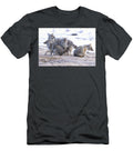 Yellowstone Coyotefamily in a Snowy Field Isabella Smedley Nature T-Shirt