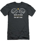 You Are My Rock Valentines Day Hedgehog Love Keyaac Lexir T-Shirt